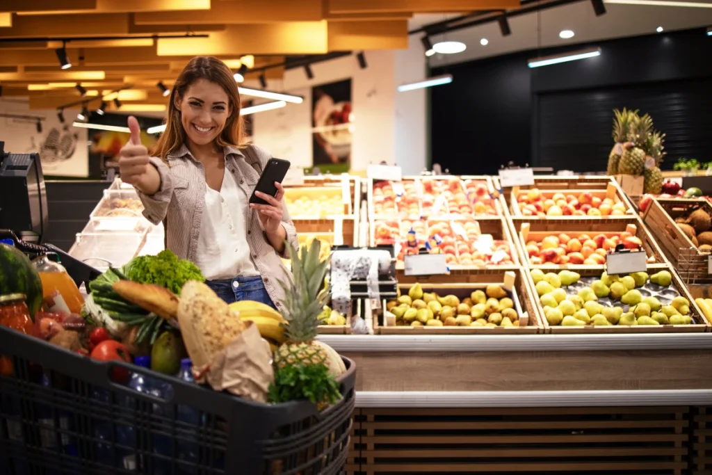 controle de validade no supermercado integrado ao coletor de dados